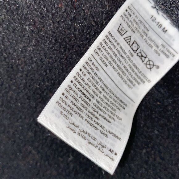 Old Navy Boys Plaid Vest(Size 12-18months) - Picture 5 of 6